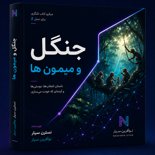 میکروکتاب جنگل و میمونها؛ داستانی کوتاه درباره شناخت خود و عبور از ترسها